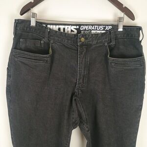 Viktos Operatus XP Tactical Jeans Mens 36x31 Black Denim Stretch EDC Military